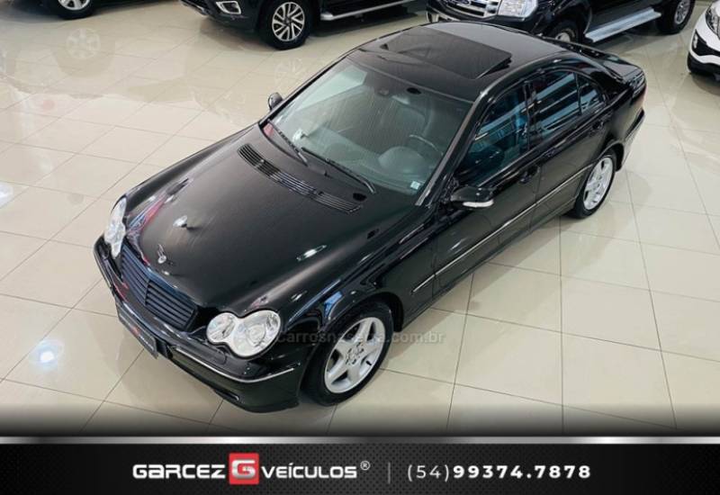 MERCEDES-BENZ - C 230 K - 2004/2004 - Preta - R$ 53.000,00