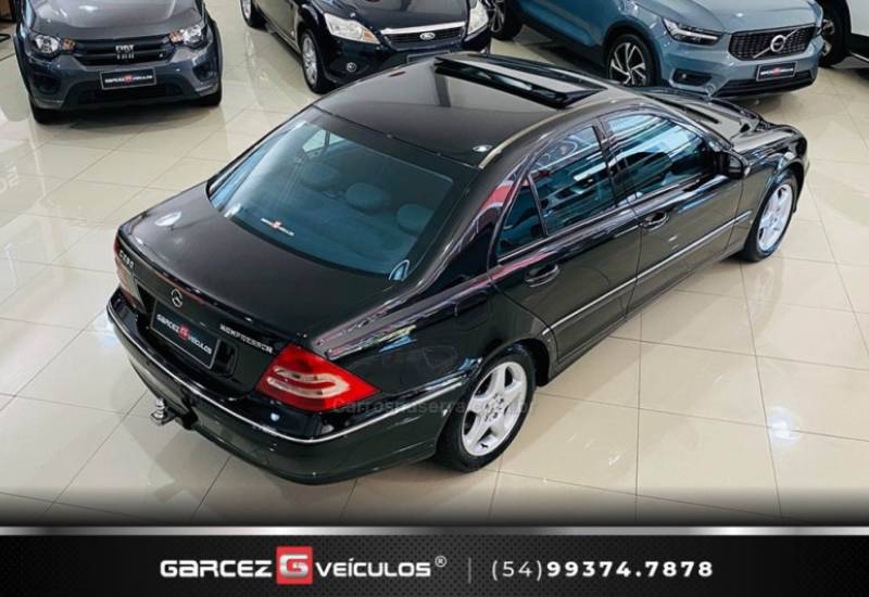 MERCEDES-BENZ - C 230 K - 2004/2004 - Preta - R$ 53.000,00