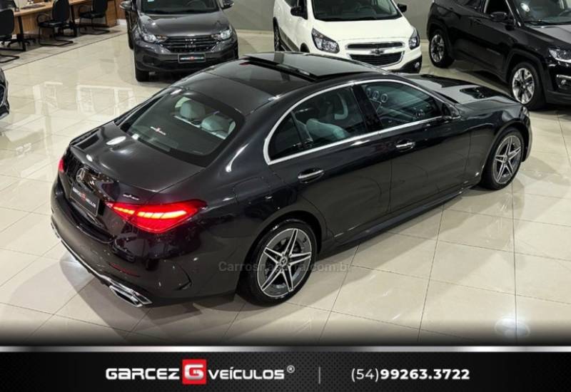 MERCEDES-BENZ - C 200 - 2022/2022 - Cinza - R$ 299.900,00