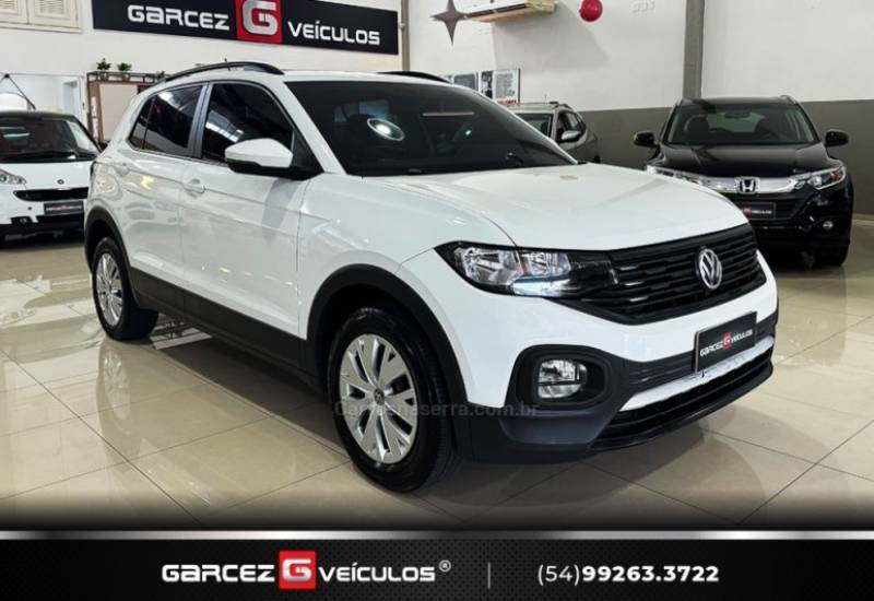 VOLKSWAGEN - T-CROSS - 2020/2021 - Branca - R$ 95.000,00