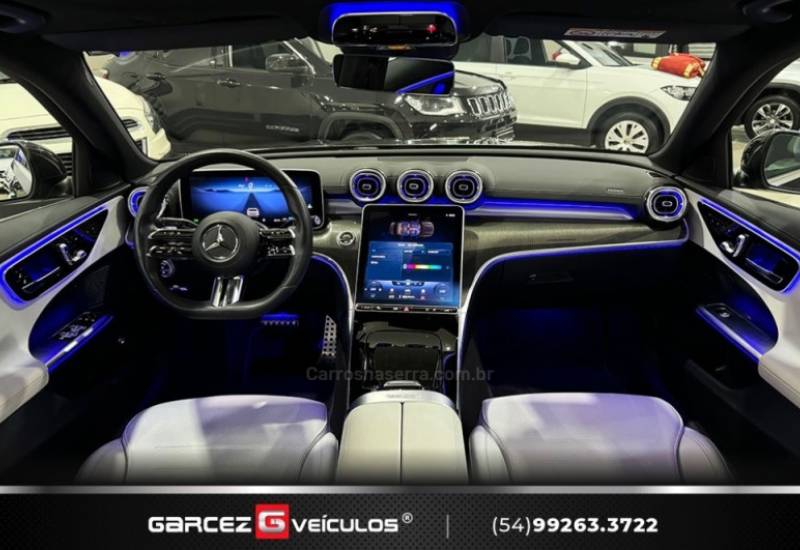 MERCEDES-BENZ - C 200 - 2022/2022 - Cinza - R$ 299.900,00