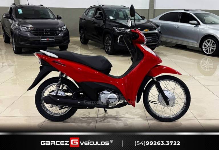 HONDA - BIZ 125 - 2025/2025 - Vermelha - R$ 15.500,00