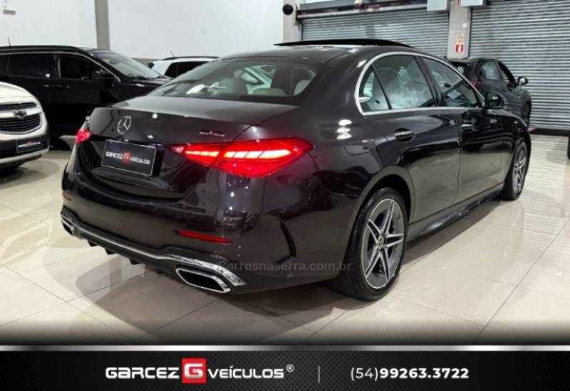 MERCEDES-BENZ - C 200 - 2022/2022 - Cinza - R$ 299.900,00