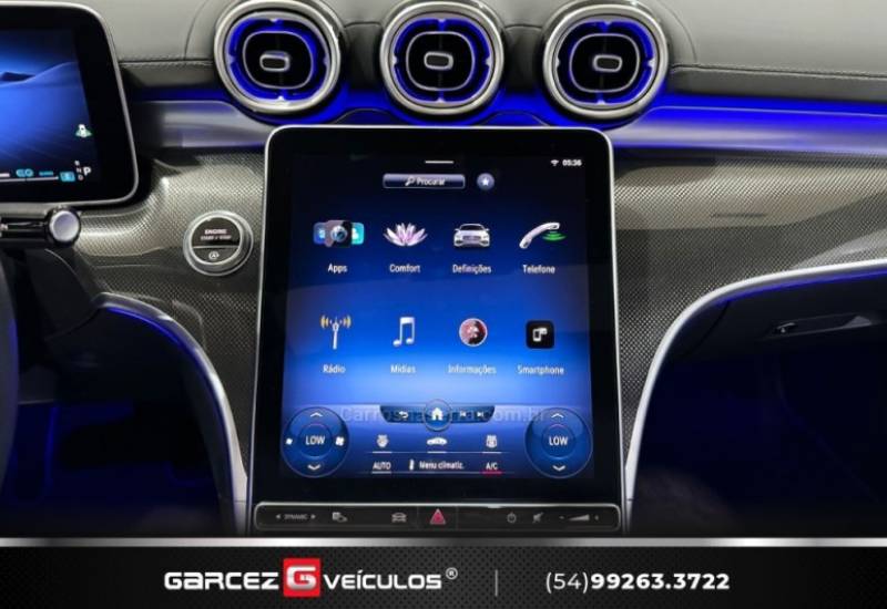 MERCEDES-BENZ - C 200 - 2022/2022 - Cinza - R$ 299.900,00