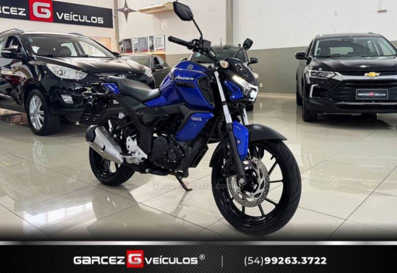 YAMAHA - FAZER - 2022/2023 - Azul - R$ 19.500,00