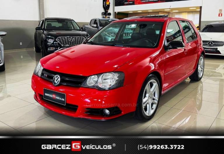 VOLKSWAGEN - GOLF - 2008/2009 - Vermelha - R$ 80.000,00