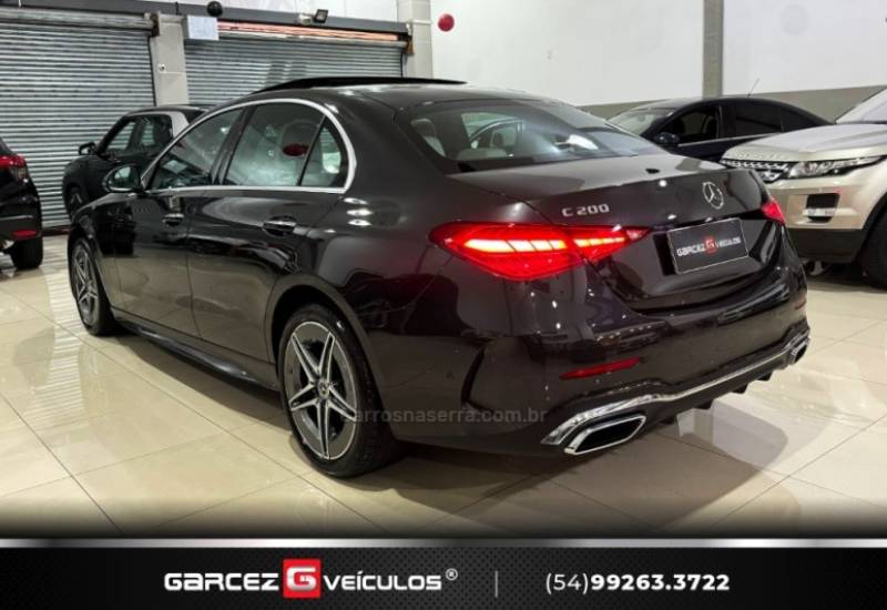 MERCEDES-BENZ - C 200 - 2022/2022 - Cinza - R$ 299.900,00