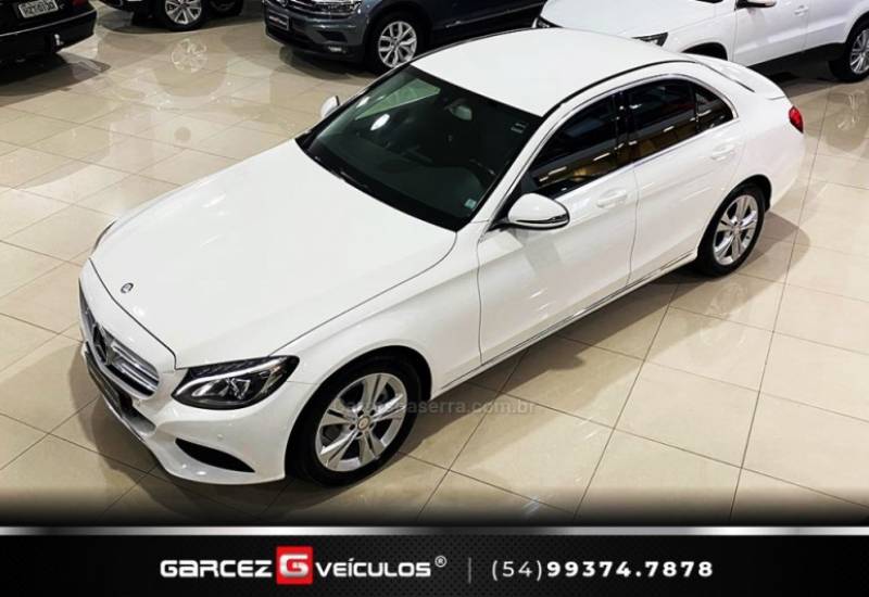MERCEDES-BENZ - C 180 - 2015/2016 - Branca - R$ 117.900,00