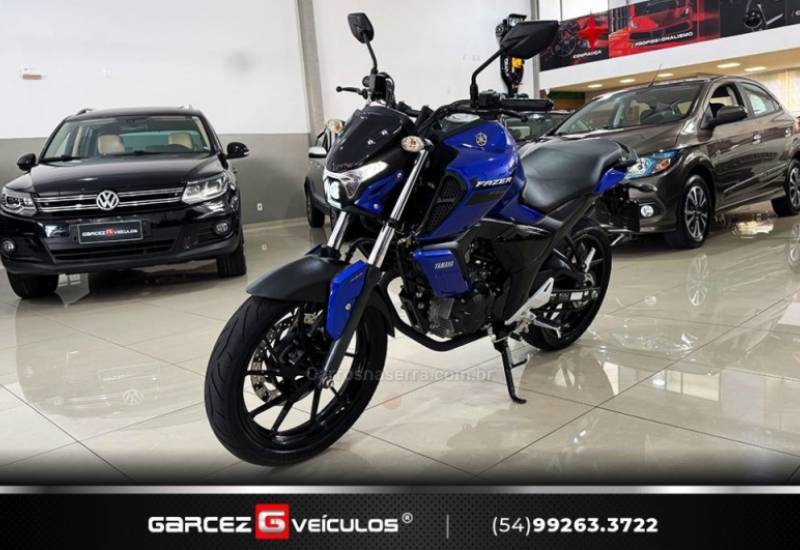 YAMAHA - FAZER - 2022/2023 - Azul - R$ 19.500,00
