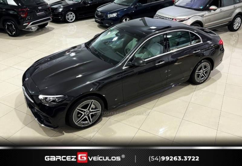 MERCEDES-BENZ - C 200 - 2022/2022 - Cinza - R$ 299.900,00