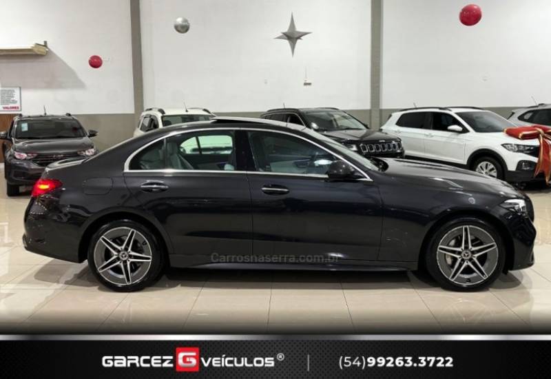 MERCEDES-BENZ - C 200 - 2022/2022 - Cinza - R$ 299.900,00