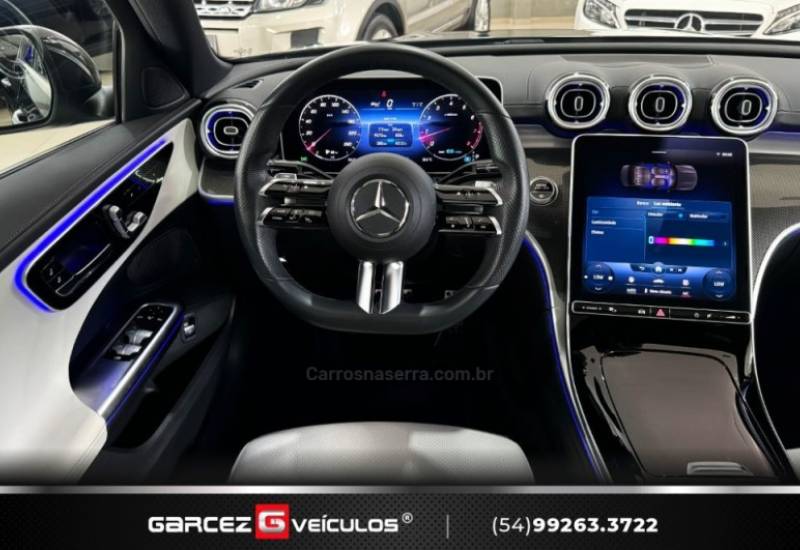 MERCEDES-BENZ - C 200 - 2022/2022 - Cinza - R$ 299.900,00