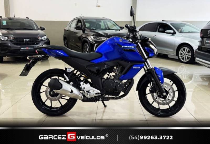 YAMAHA - FAZER - 2022/2023 - Azul - R$ 19.500,00