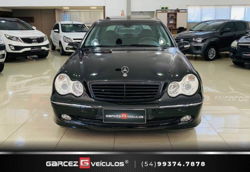 MERCEDES-BENZ - C 230 K - 2004/2004 - Preta - R$ 53.000,00