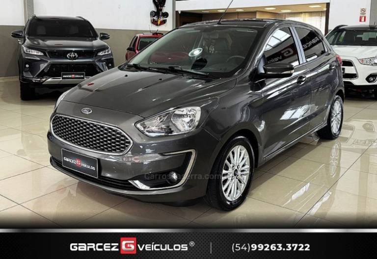 FORD - KA - 2018/2019 - Cinza - R$ 64.000,00