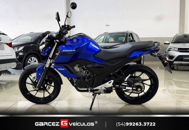 YAMAHA - FAZER - 2022/2023 - Azul - R$ 19.500,00