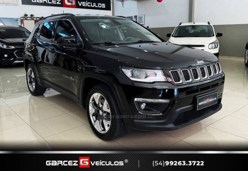 JEEP - COMPASS - 2018/2019 - Preta - R$ 99.900,00