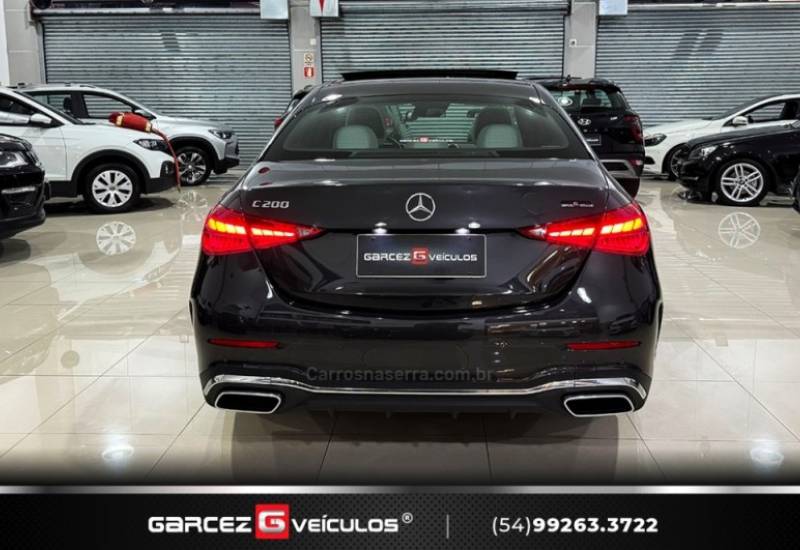MERCEDES-BENZ - C 200 - 2022/2022 - Cinza - R$ 299.900,00