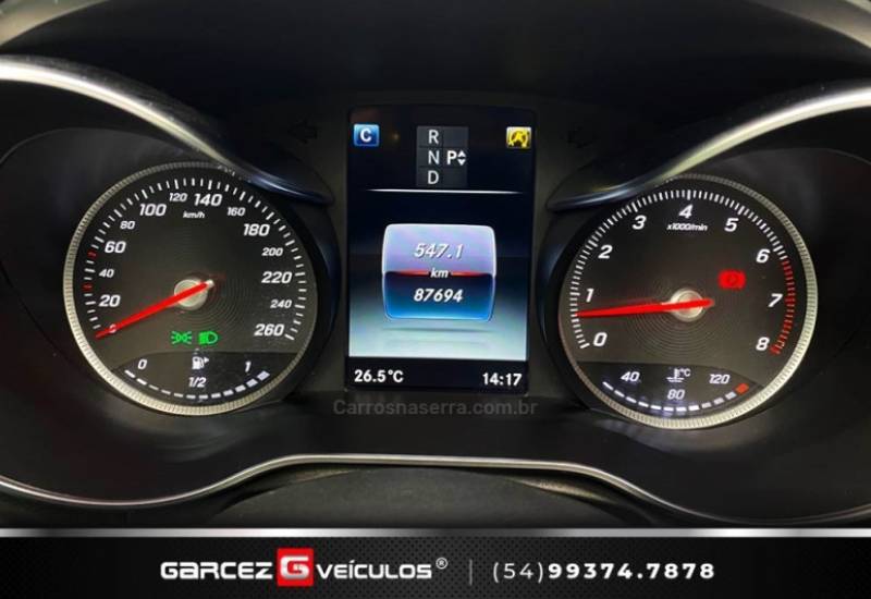 MERCEDES-BENZ - C 180 - 2015/2016 - Branca - R$ 117.900,00