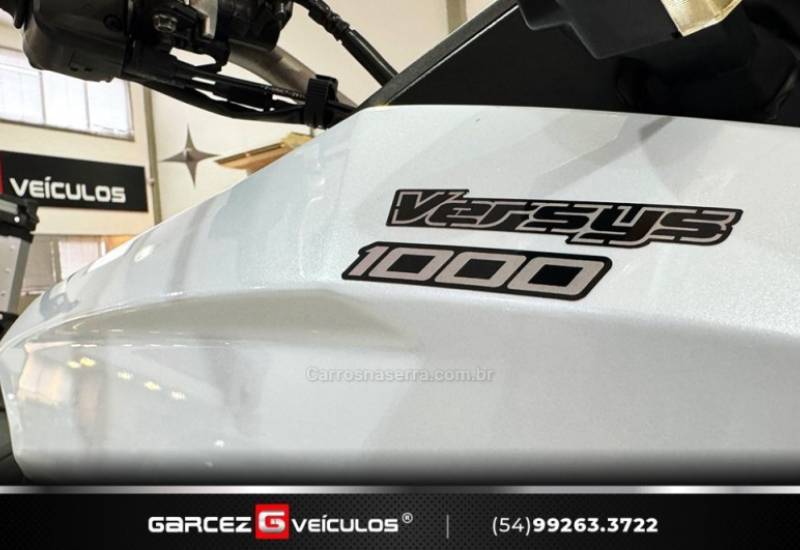 KAWASAKI - VERSYS 1000 - 2012/2013 - Branca - R$ 43.900,00